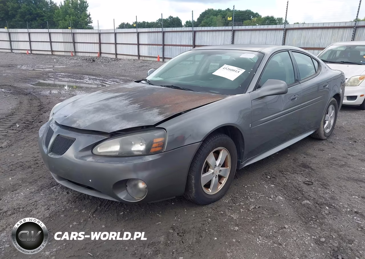 2008 Pontiac Grand Prix VIN:2G2WP552681161454 - 2