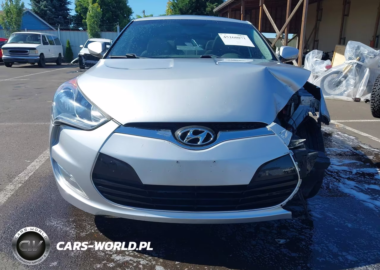 2012 Hyundai Veloster Base W-Gray VIN:KMHTC6AD2CU053039 - 13