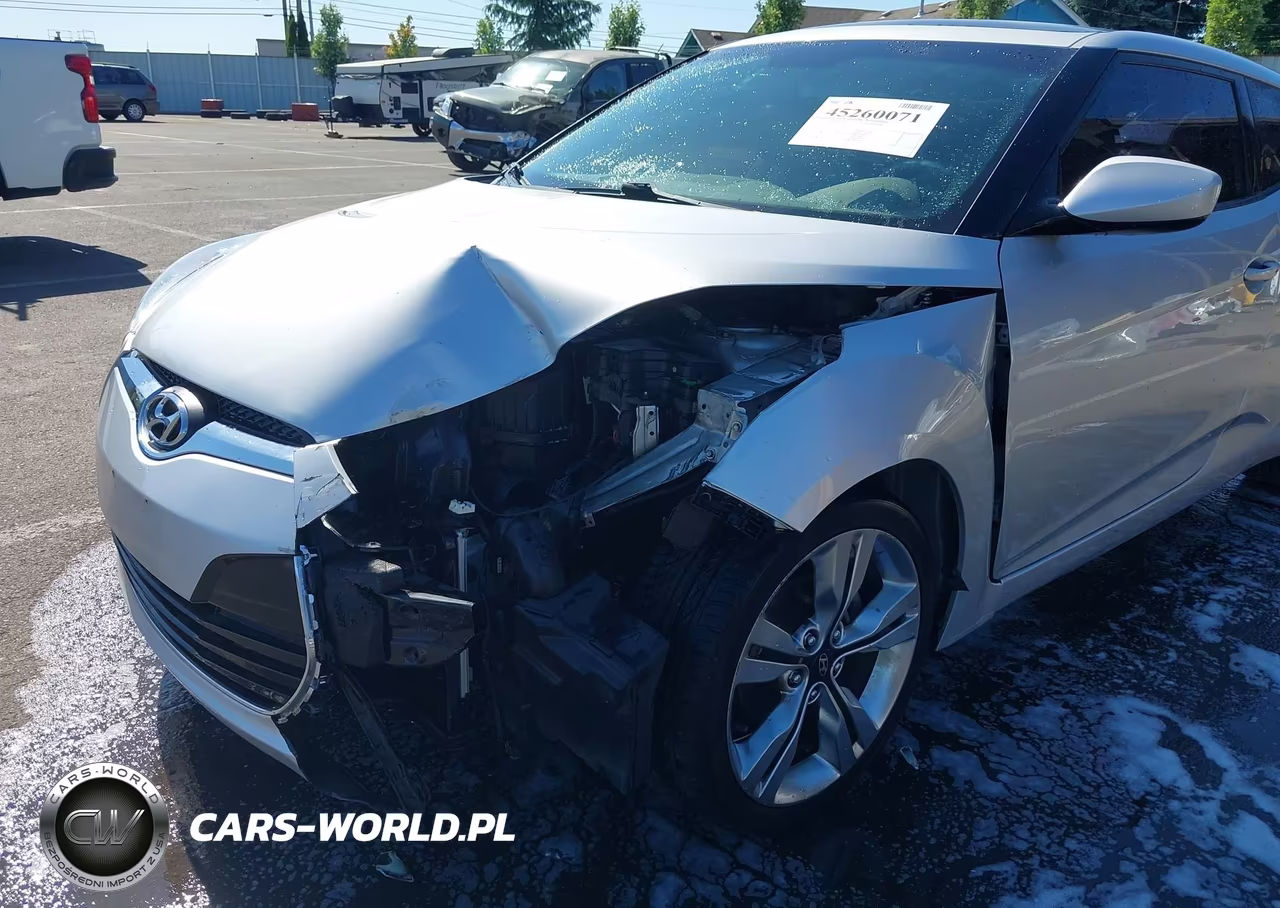 2012 Hyundai Veloster Base W-Gray VIN:KMHTC6AD2CU053039 - 6