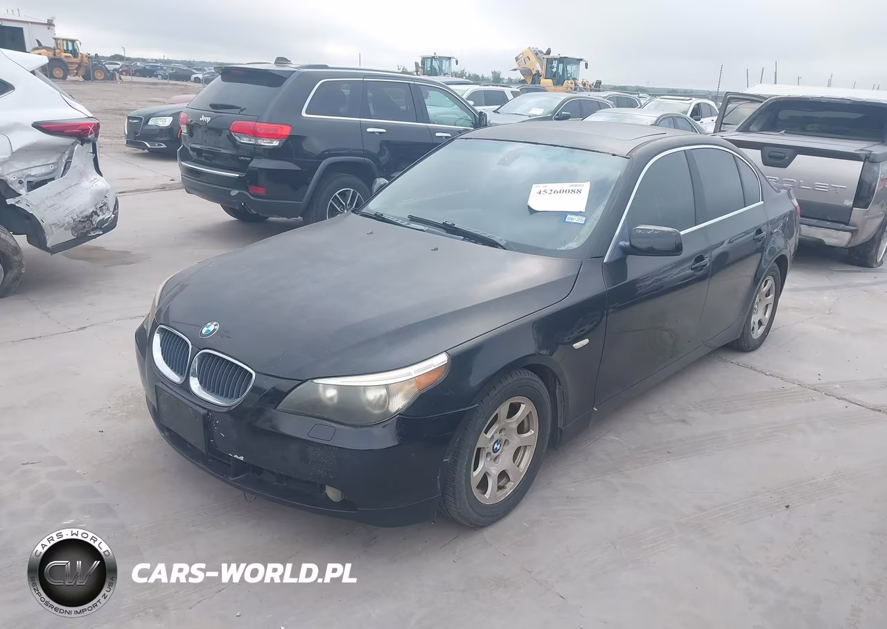 2004 BMW 525I VIN:WBANA535X4B174558 - 2