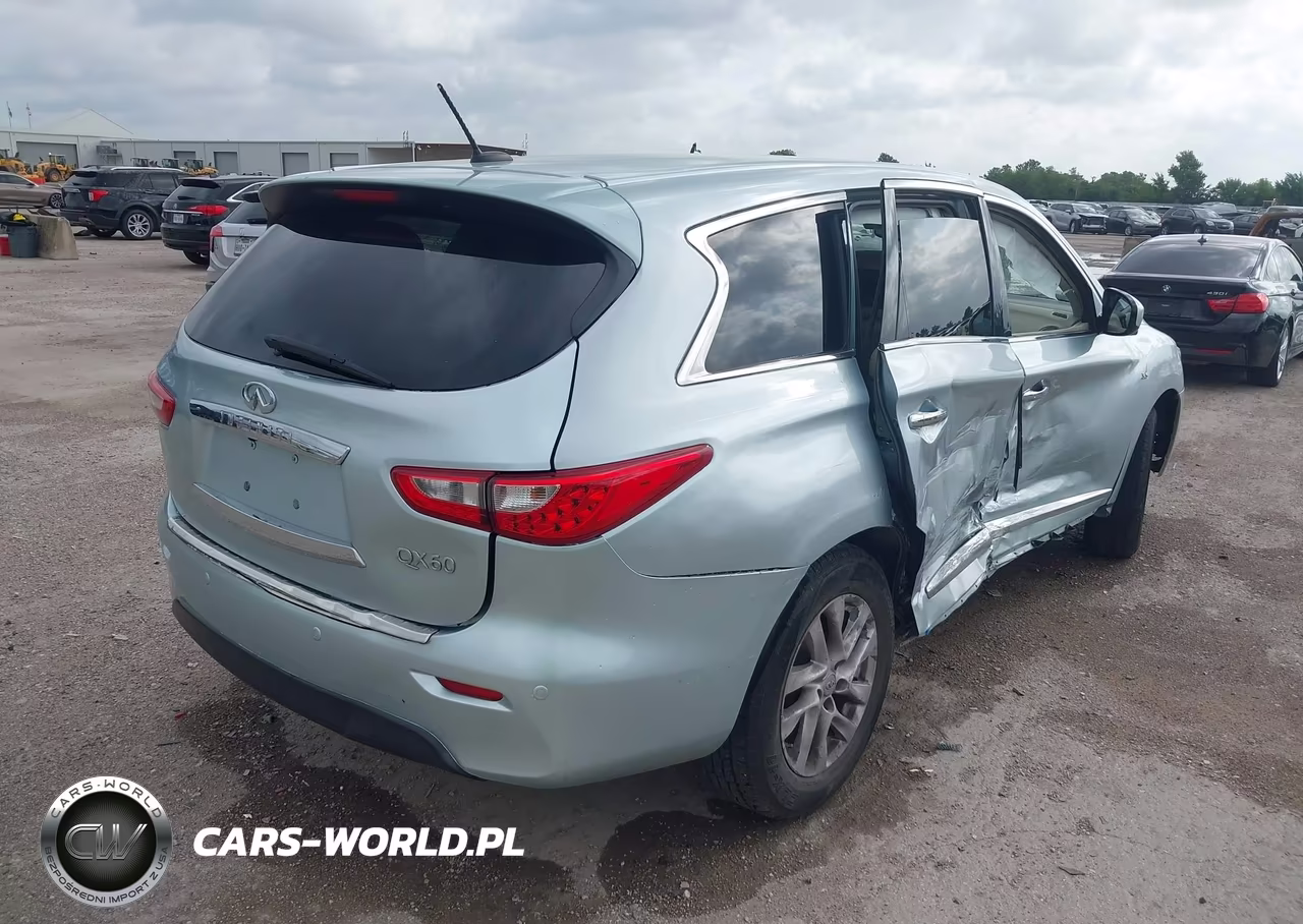 2014 Infiniti Qx60 VIN:5N1AL0MN3EC501628 - 4