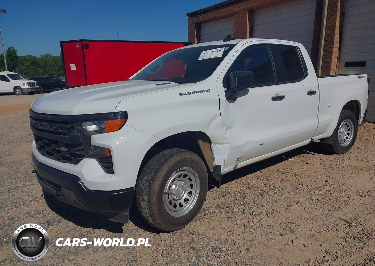 2024 Chevrolet Silverado 1500 4Wd Standard Bed Wt VIN:1GCRDAEK6RZ406997 - 2