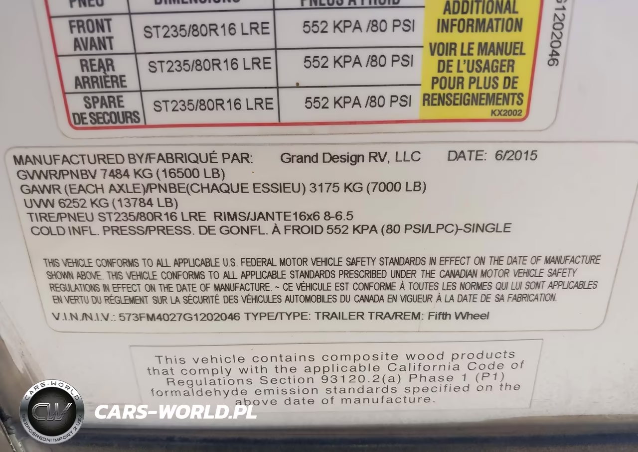 2016 Grand Design Momentum 36' 5Th Wheel VIN:573FM4027G1202046 - 9