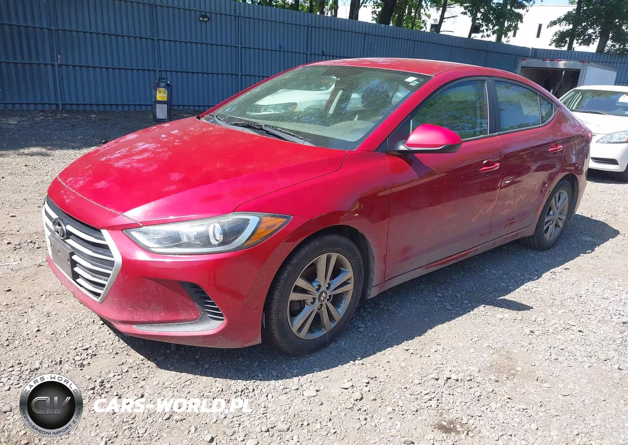 2017 Hyundai Elantra Se VIN:KMHD84LF4HU076709 - 2