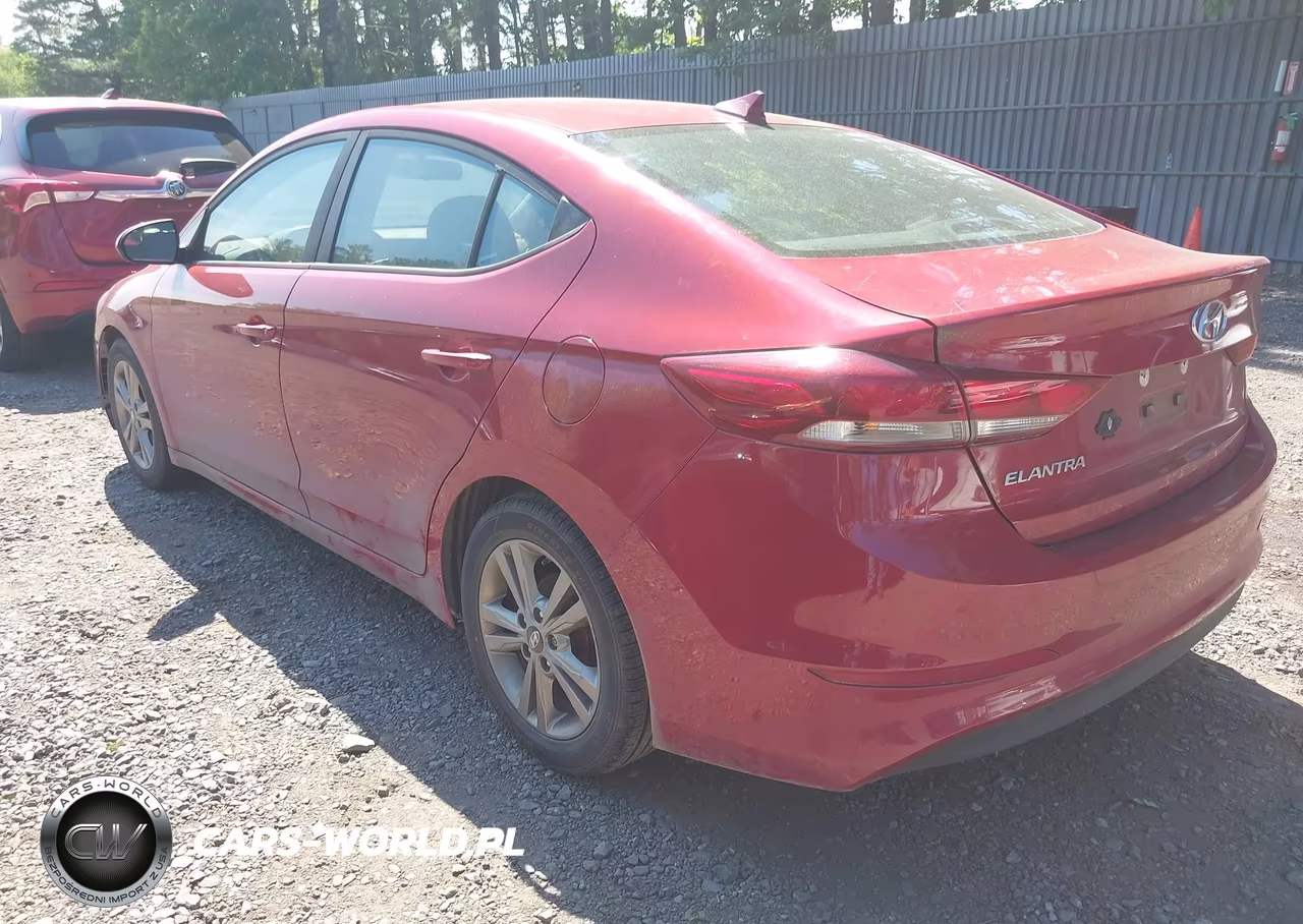 2017 Hyundai Elantra Se VIN:KMHD84LF4HU076709 - 3