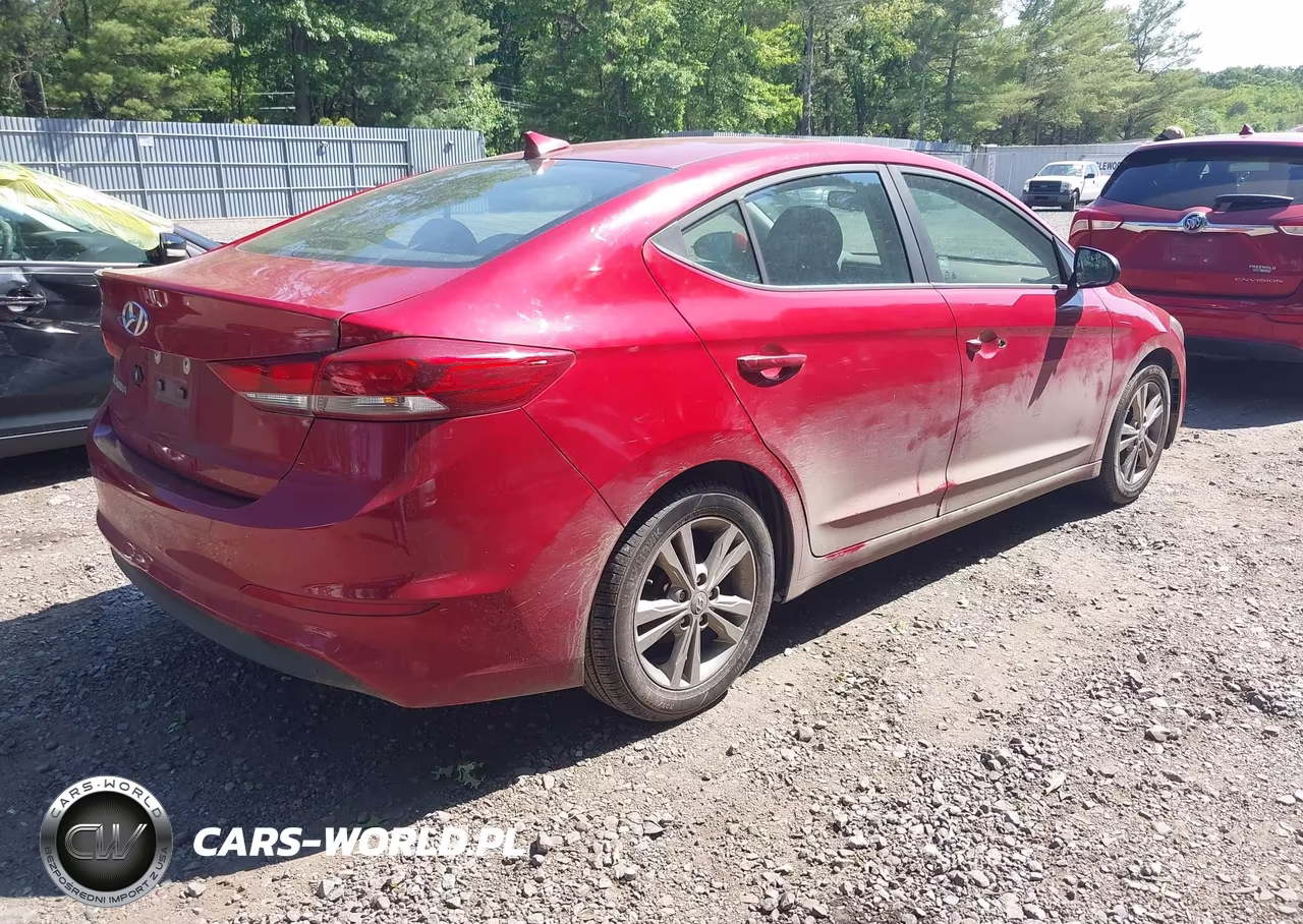 2017 Hyundai Elantra Se VIN:KMHD84LF4HU076709 - 4