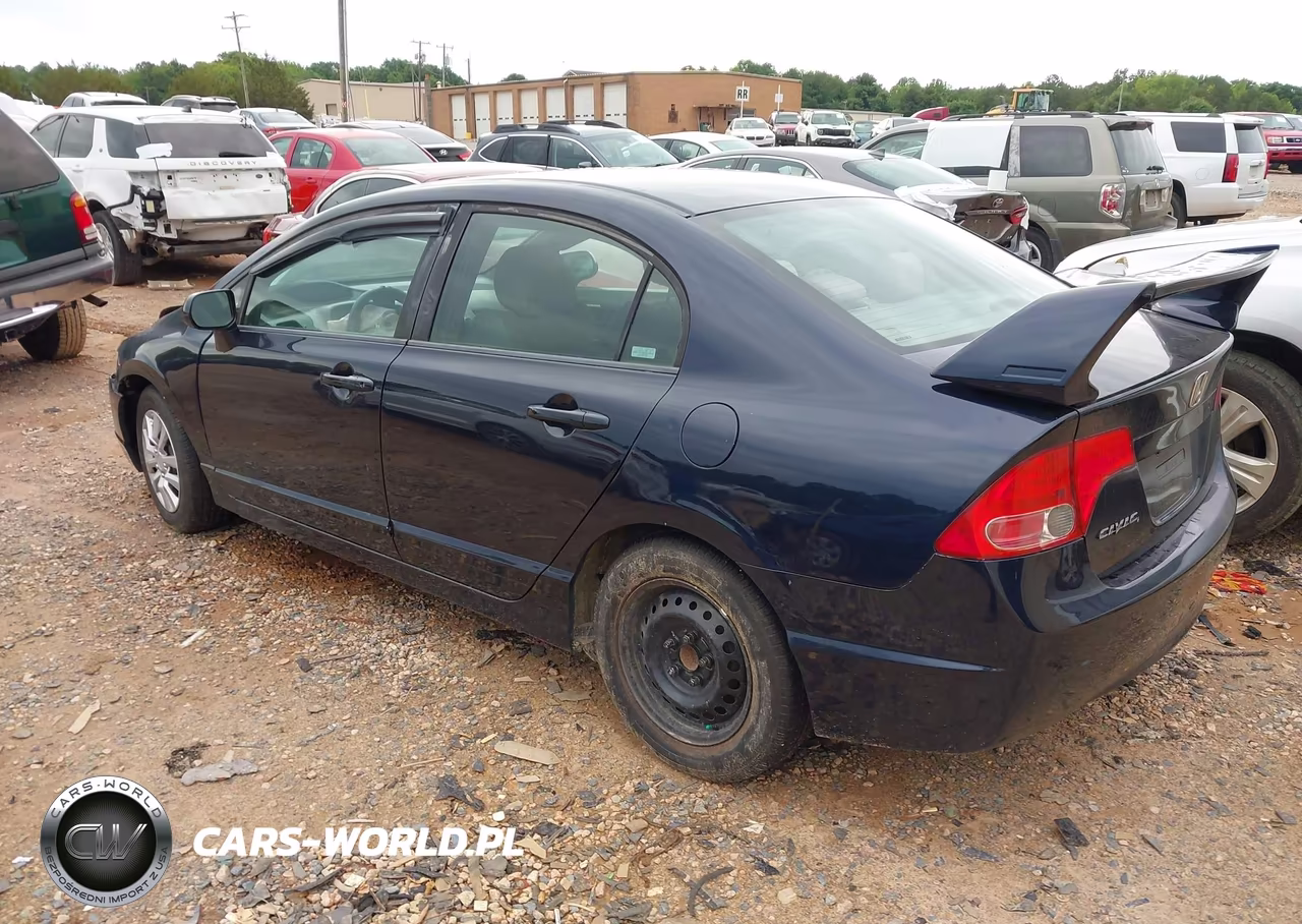 2008 Honda Civic Lx VIN:1HGFA16518L082235 - 3
