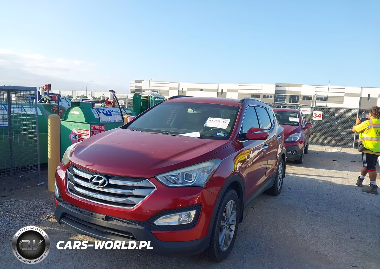 2014 Hyundai Santa Fe Sport 2.0L Turbo VIN:5XYZU3LA0EG231662 - 2