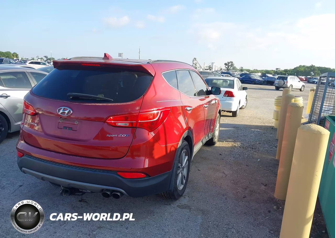 2014 Hyundai Santa Fe Sport 2.0L Turbo VIN:5XYZU3LA0EG231662 - 4
