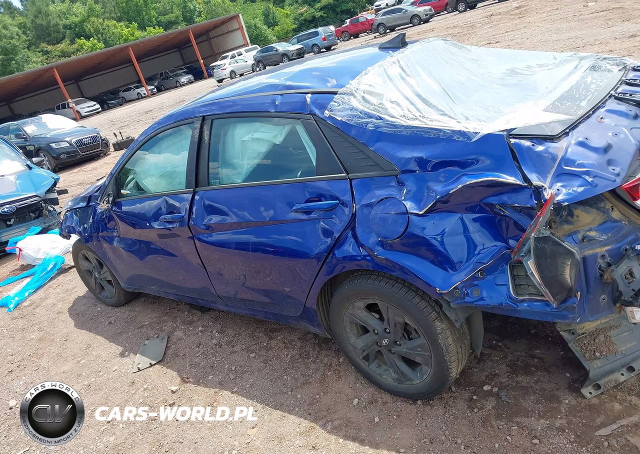 2022 Hyundai Elantra Sel VIN:5NPLS4AGXNH069508 - 14