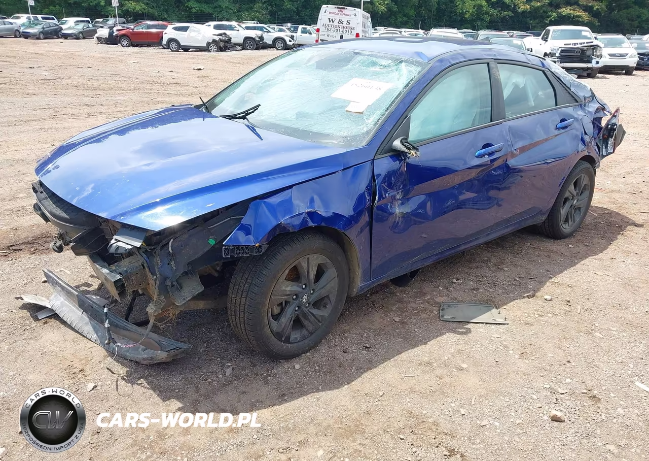 2022 Hyundai Elantra Sel VIN:5NPLS4AGXNH069508 - 2