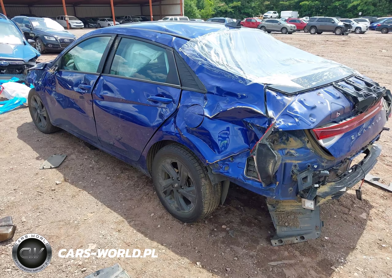 2022 Hyundai Elantra Sel VIN:5NPLS4AGXNH069508 - 3