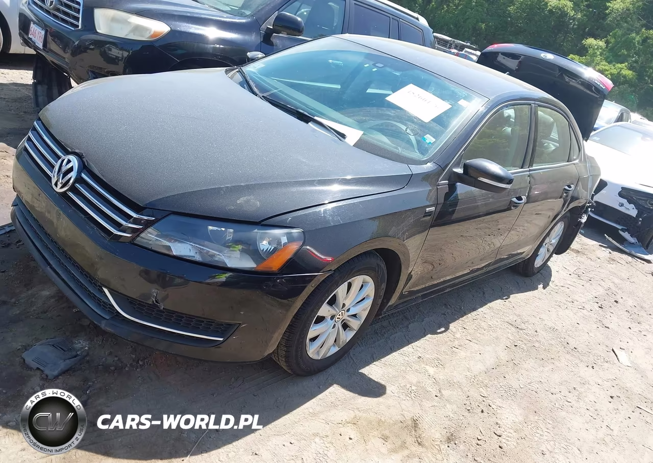 2015 Volkswagen Passat 1.8T Wolfsburg Edition VIN:1VWAT7A30FC074424 - 2