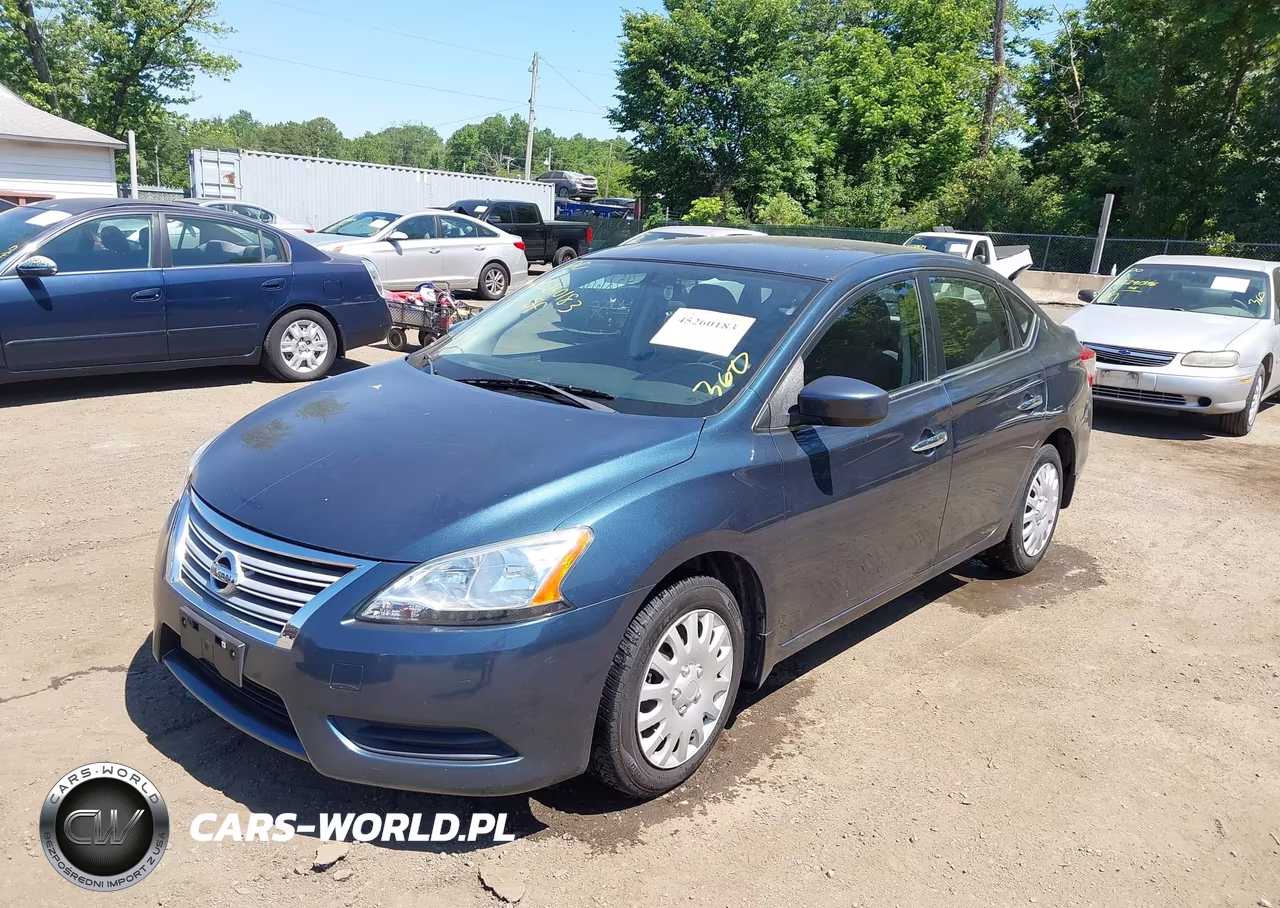 2013 Nissan Sentra Sv VIN:1N4AB7AP0DN902990 - 2