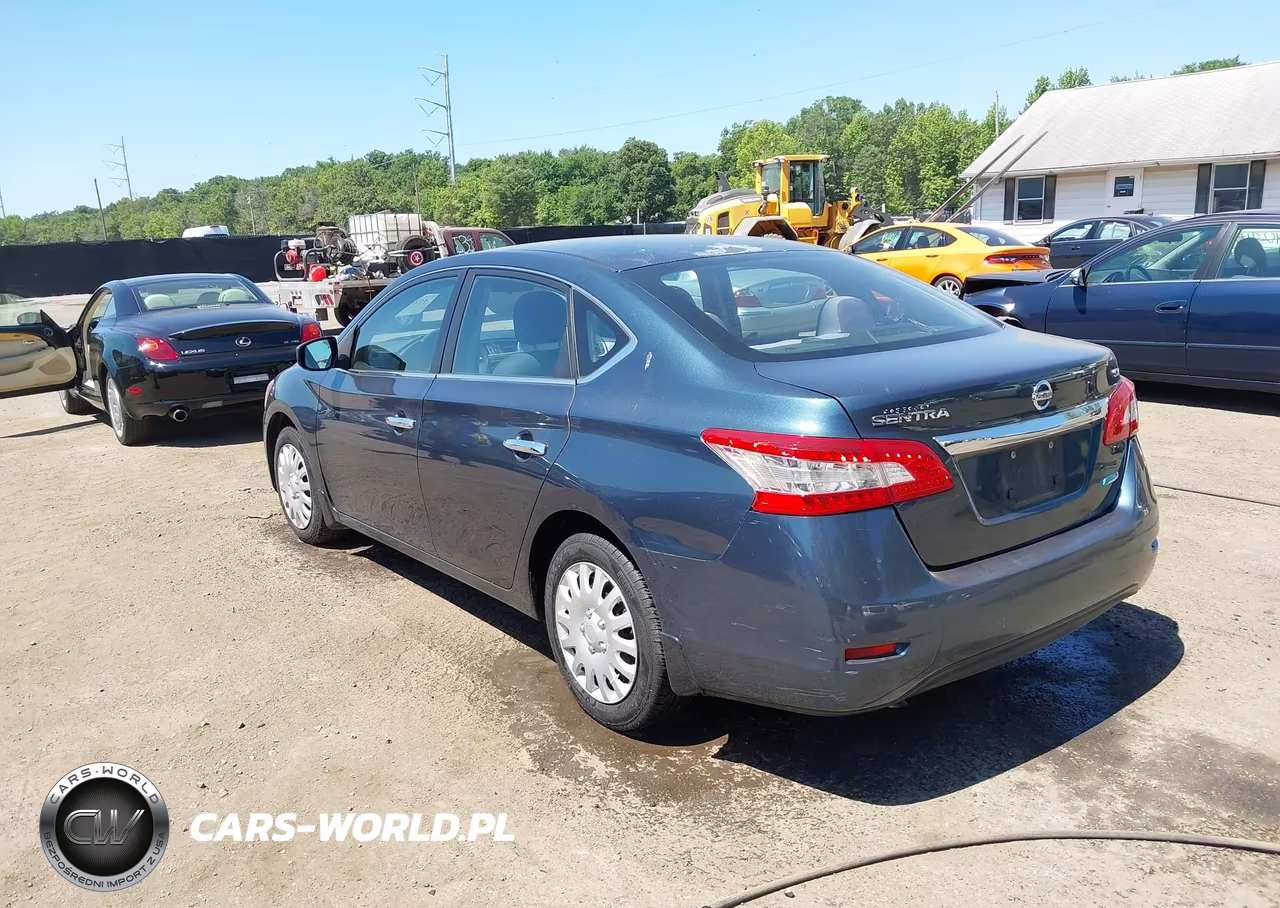 2013 Nissan Sentra Sv VIN:1N4AB7AP0DN902990 - 3