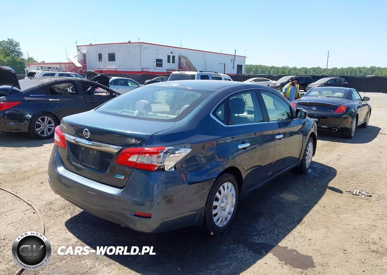 2013 Nissan Sentra Sv VIN:1N4AB7AP0DN902990 - 4
