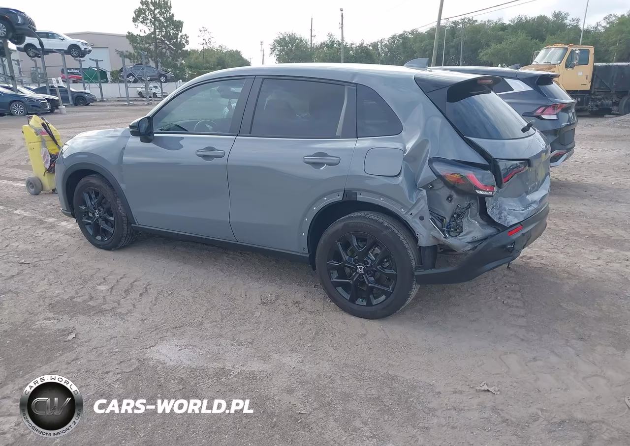 2024 Honda Hr-V 2Wd Sport-2Wd Sport W-O Bsi VIN:3CZRZ1H55RM729876 - 3