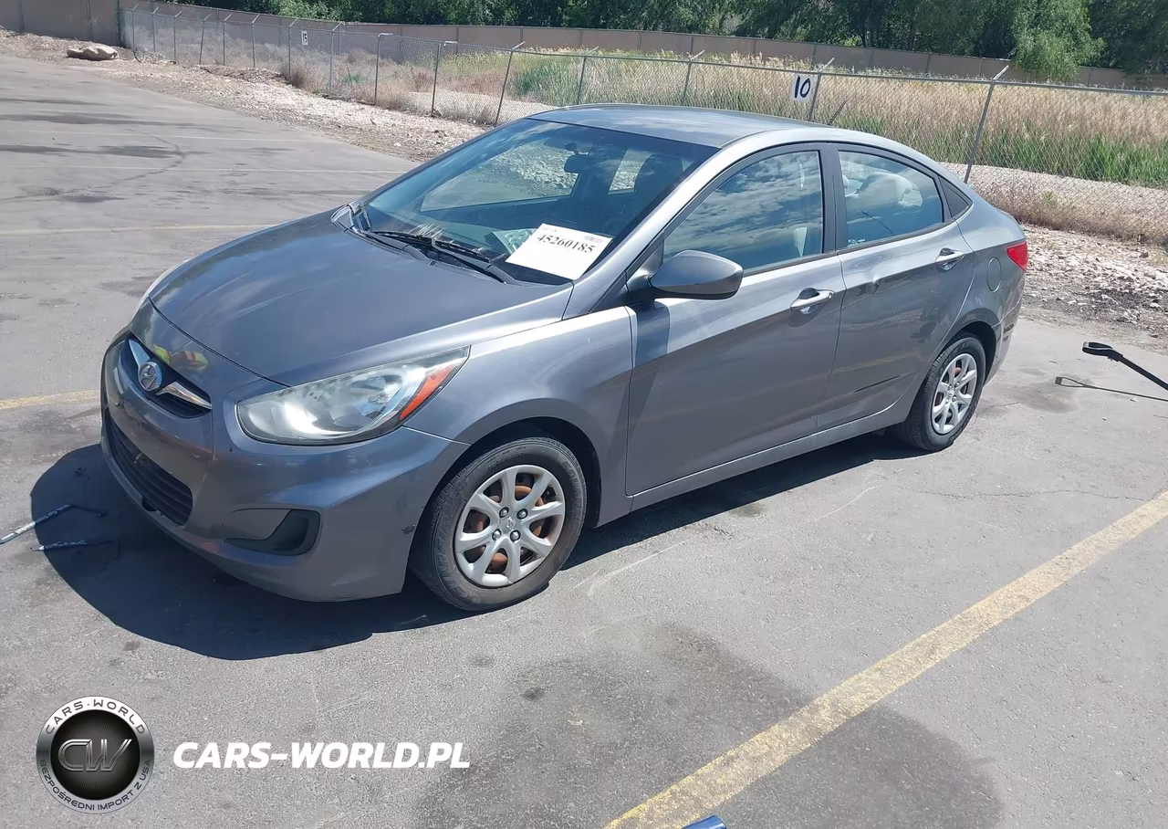 2014 Hyundai Accent Gls VIN:KMHCT4AE9EU614143 - 2