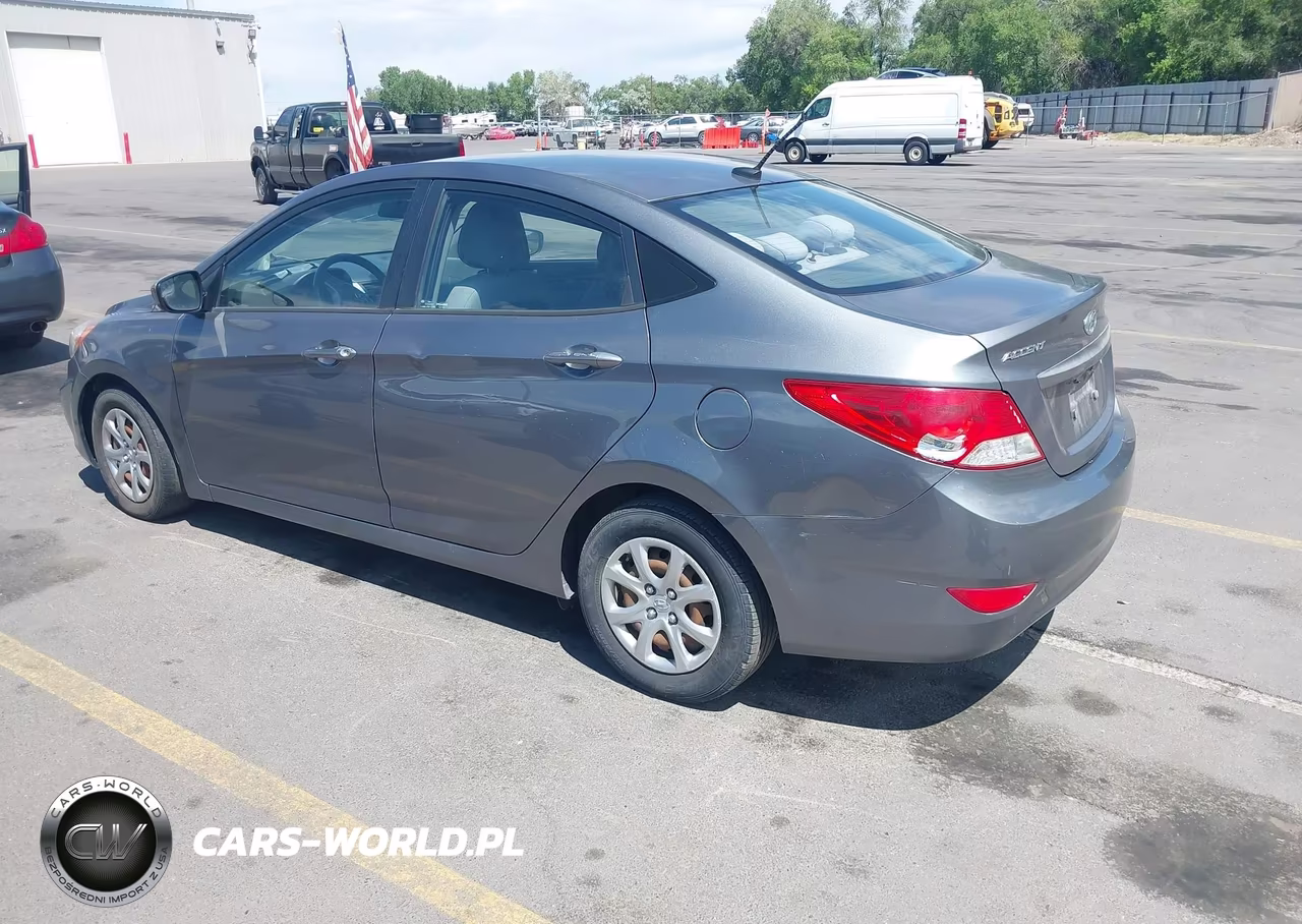 2014 Hyundai Accent Gls VIN:KMHCT4AE9EU614143 - 3