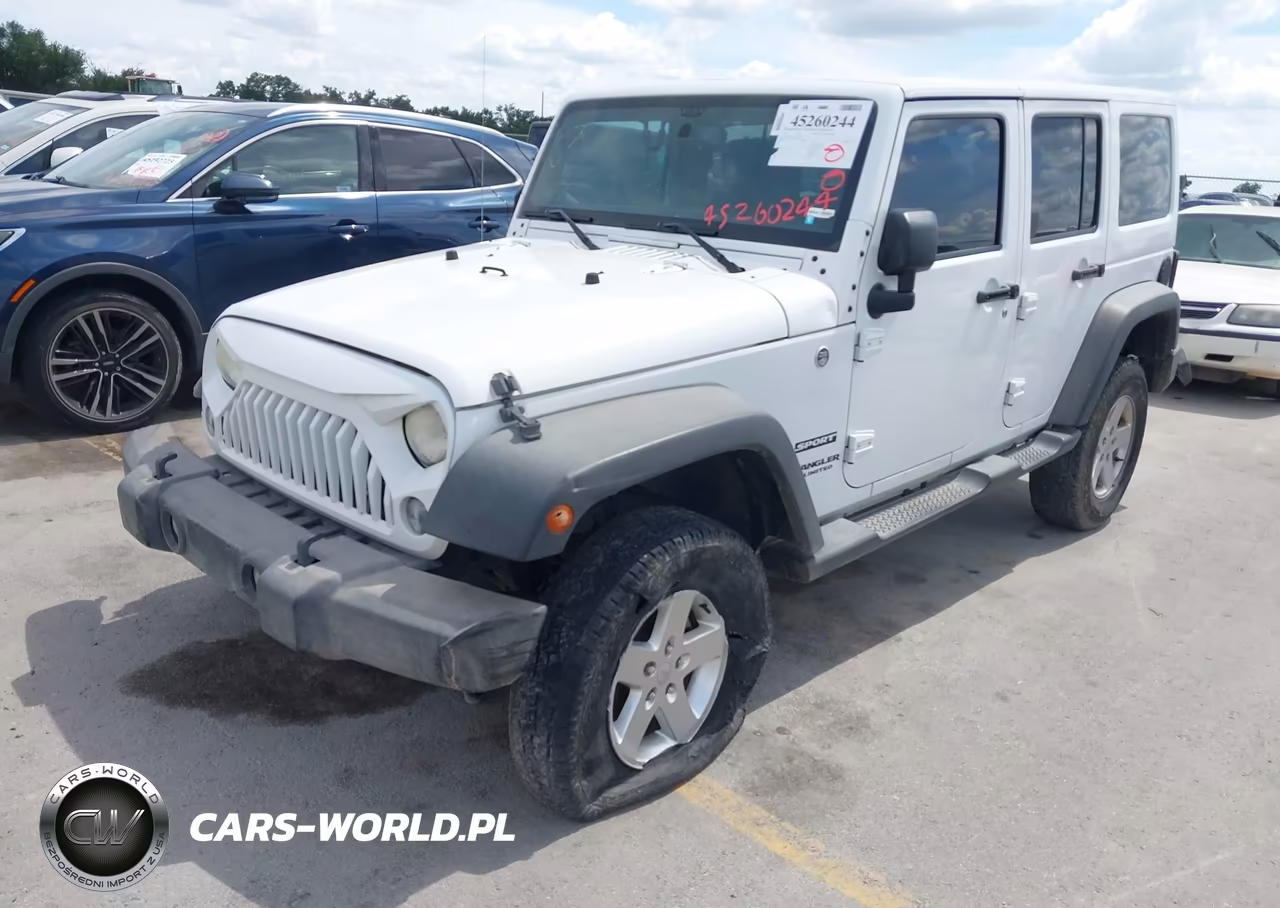 2014 Jeep Wrangler Unlimited Sport VIN:1C4BJWDG2EL126835 - 2