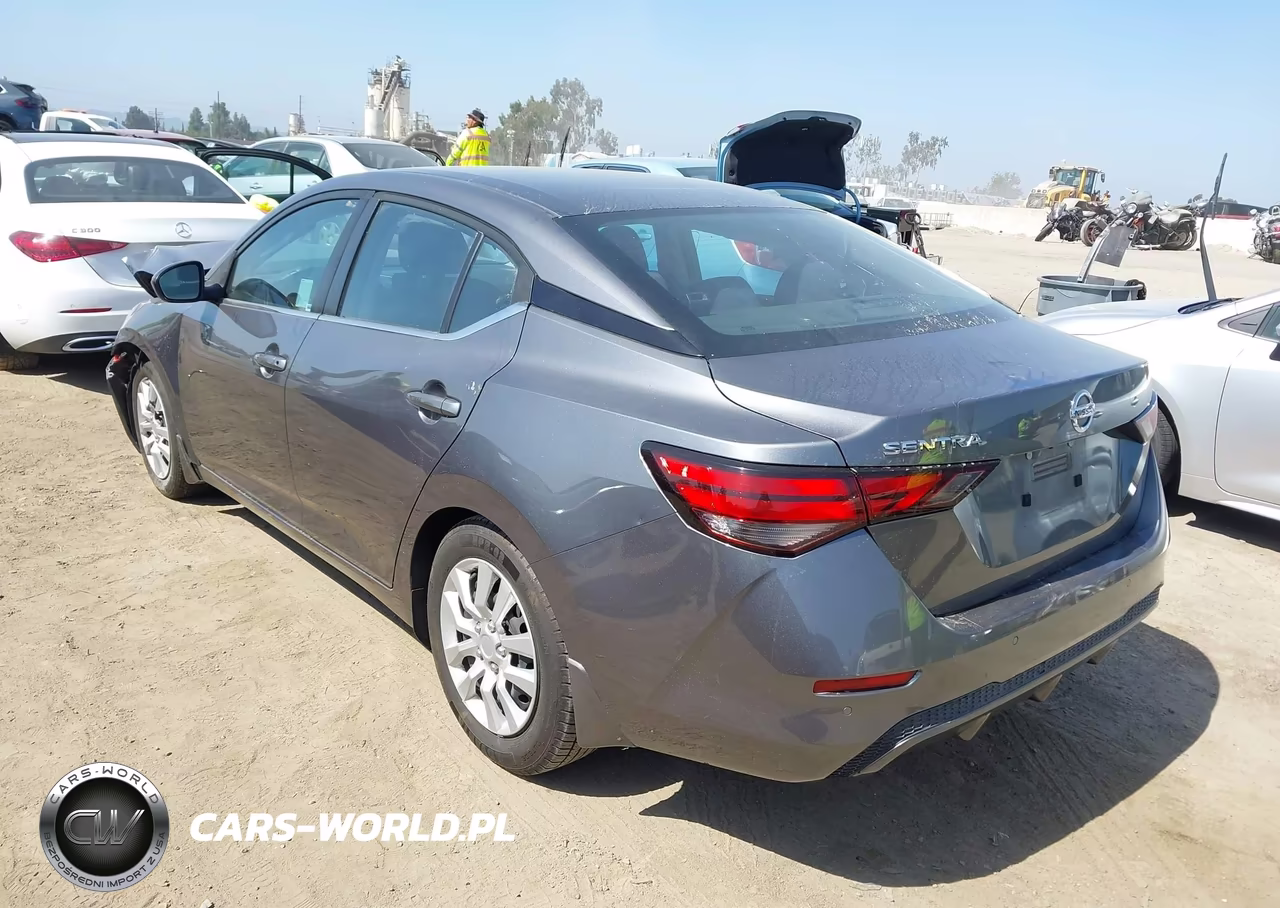 2021 Nissan Sentra S Xtronic Cvt VIN:3N1AB8BVXMY304635 - 3