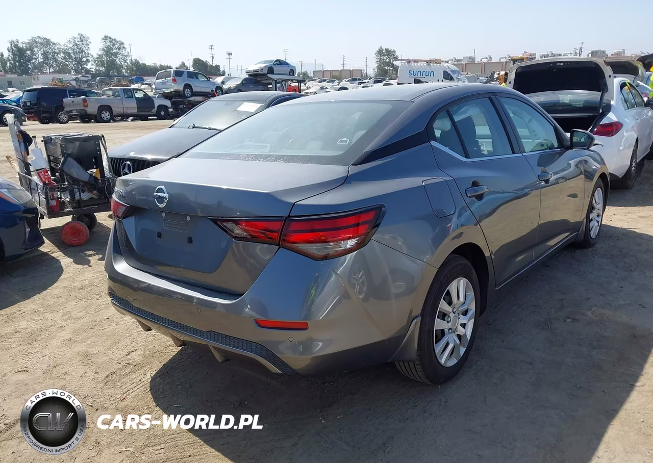 2021 Nissan Sentra S Xtronic Cvt VIN:3N1AB8BVXMY304635 - 4