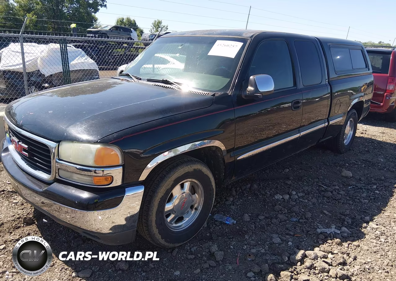 2002 GMC Sierra 1500 Sle VIN:2GTEC19VX21401936 - 2