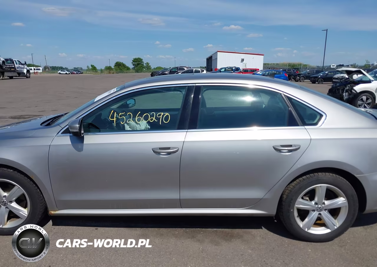 2012 Volkswagen Passat 2.5L Se VIN:1VWBP7A35CC106143 - 14