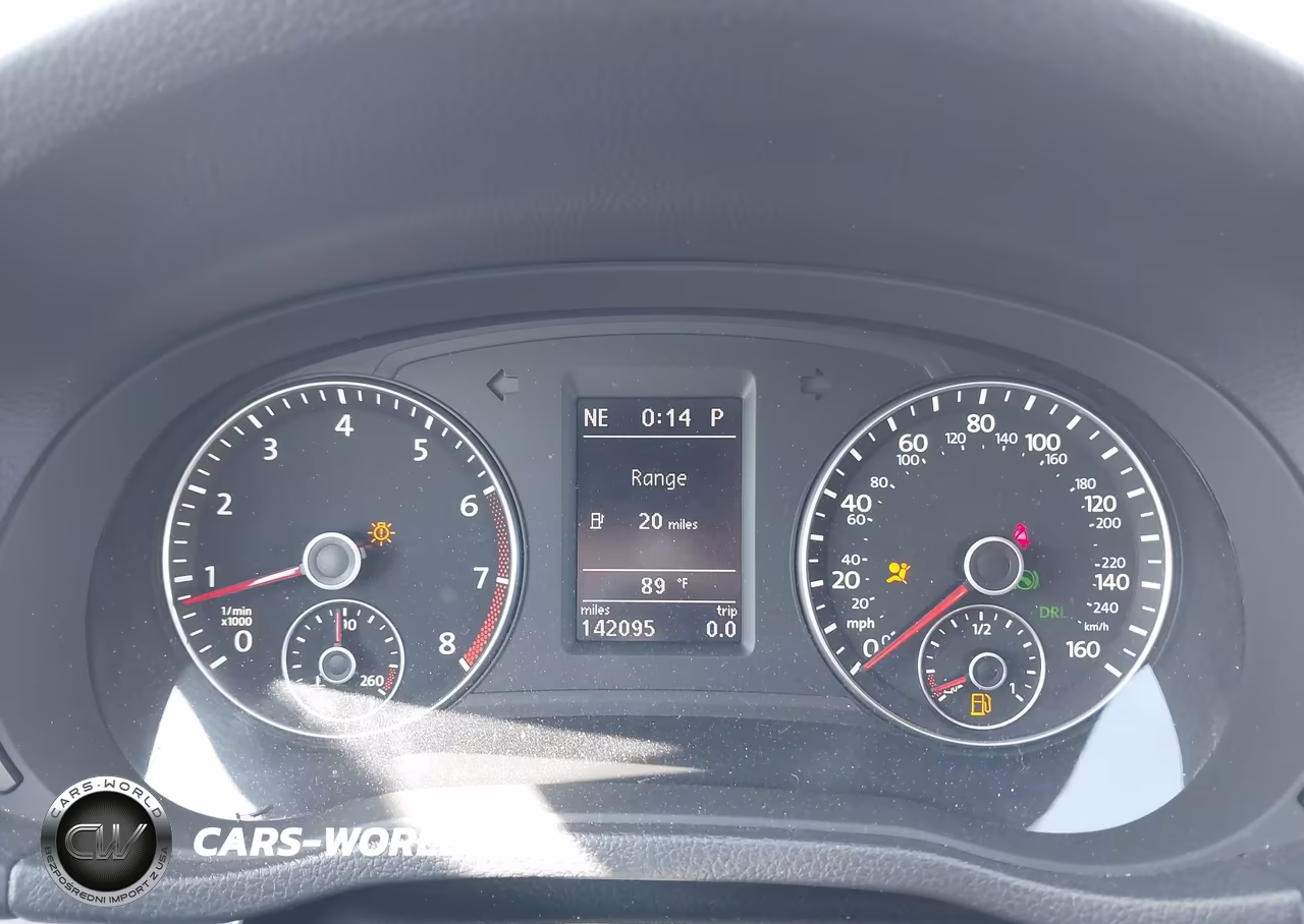 2012 Volkswagen Passat 2.5L Se VIN:1VWBP7A35CC106143 - 7