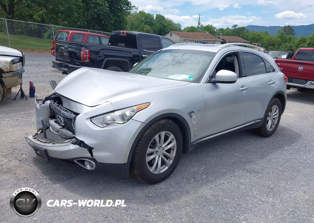 2017 Infiniti Qx70 VIN:JN8CS1MW2HM413459 - 2