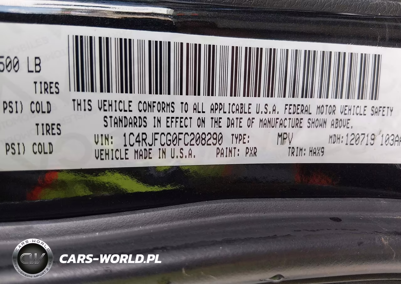 2015 Jeep Grand Cherokee High Altitude VIN:1C4RJFCG0FC208290 - 9
