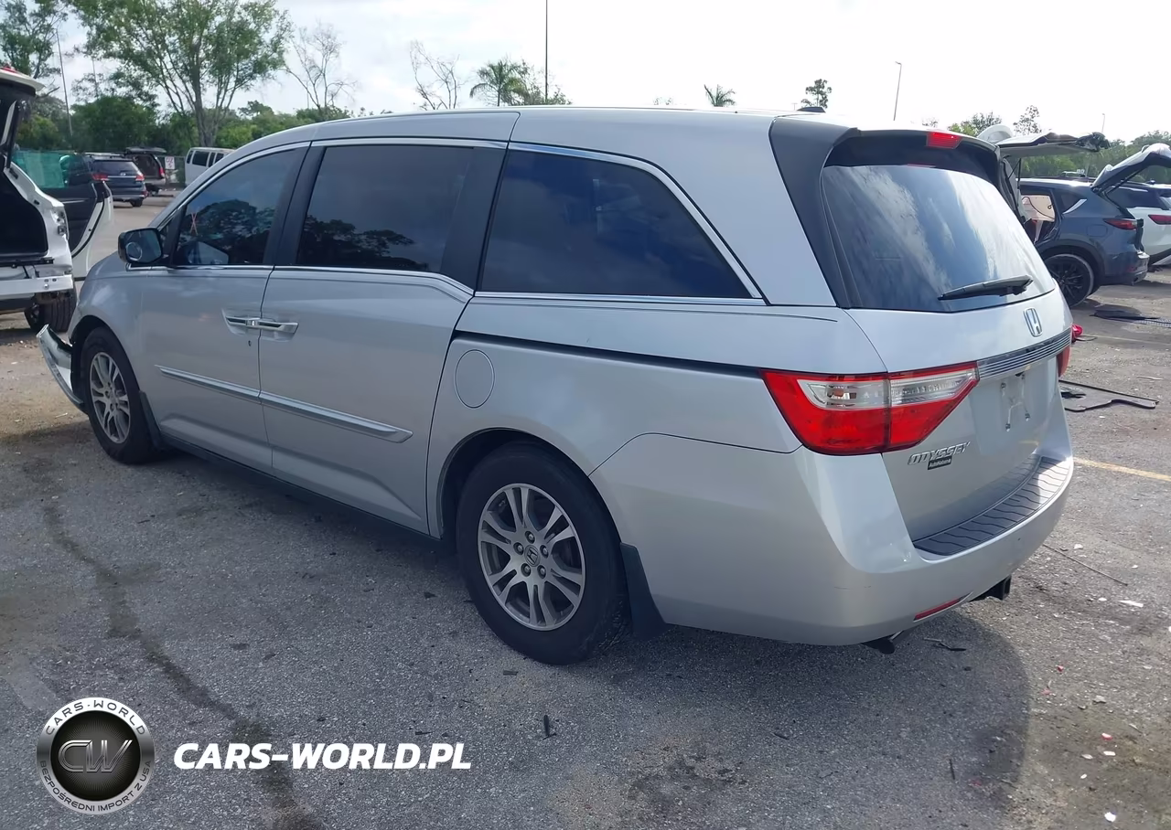 2012 Honda Odyssey Ex-L VIN:5FNRL5H6XCB143127 - 3