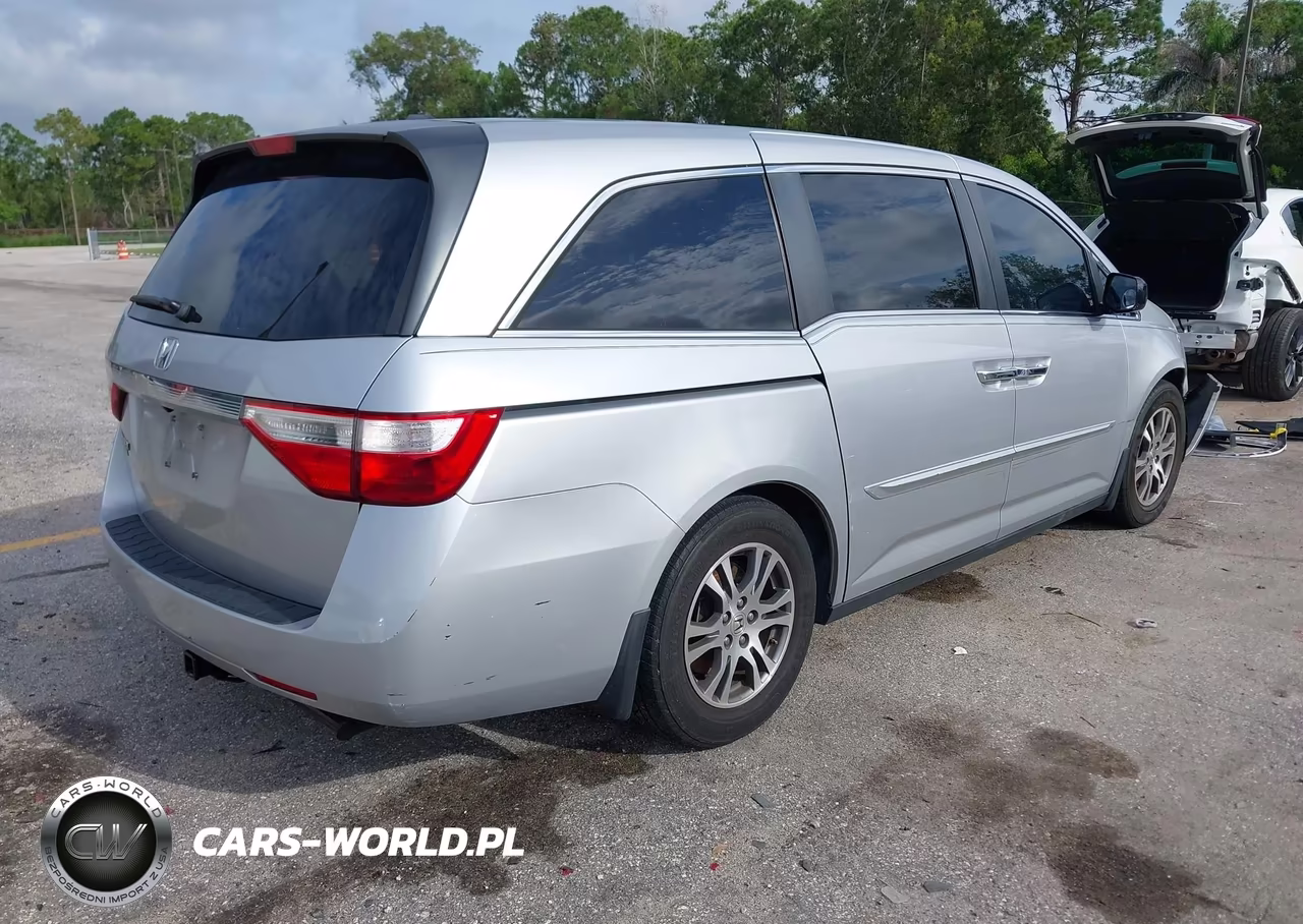 2012 Honda Odyssey Ex-L VIN:5FNRL5H6XCB143127 - 4
