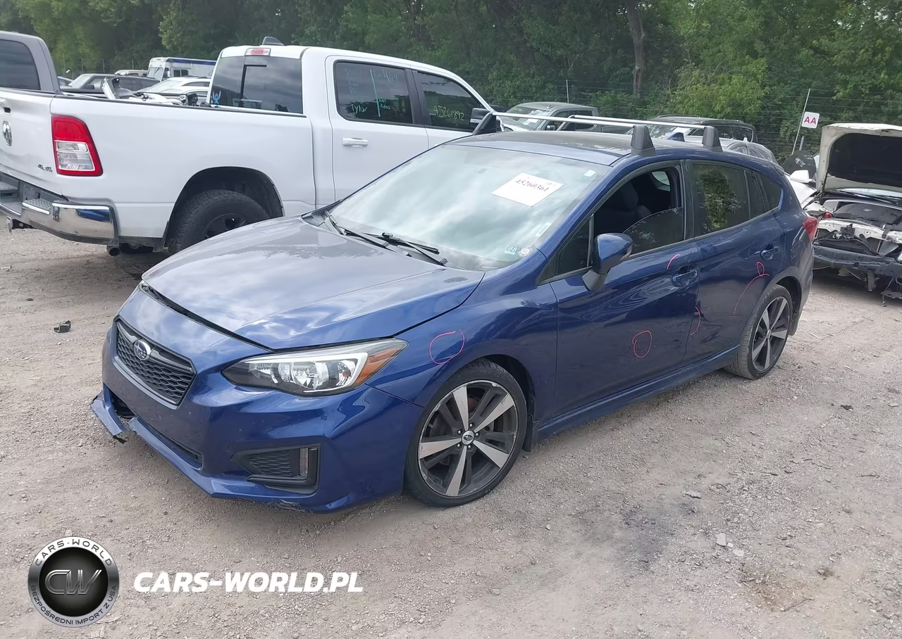 2017 Subaru Impreza 2.0I Sport VIN:4S3GTAL68H3750591 - 2