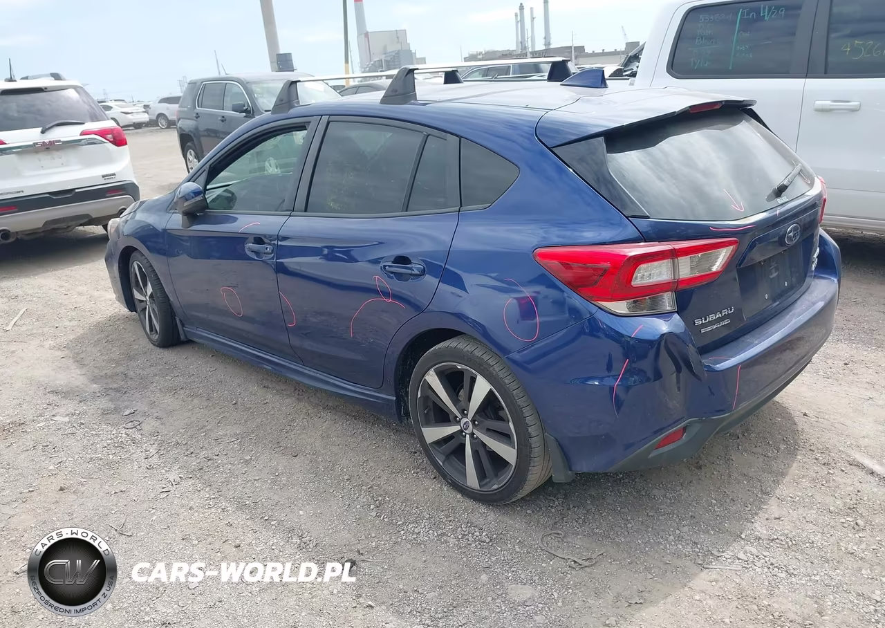 2017 Subaru Impreza 2.0I Sport VIN:4S3GTAL68H3750591 - 3