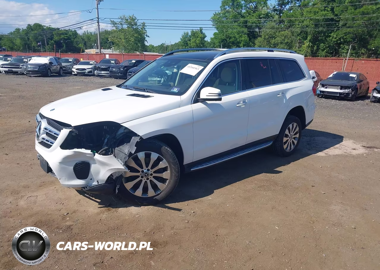 2017 Mercedes-Benz Gls 450 4Matic VIN:4JGDF6EE3HA914901 - 2