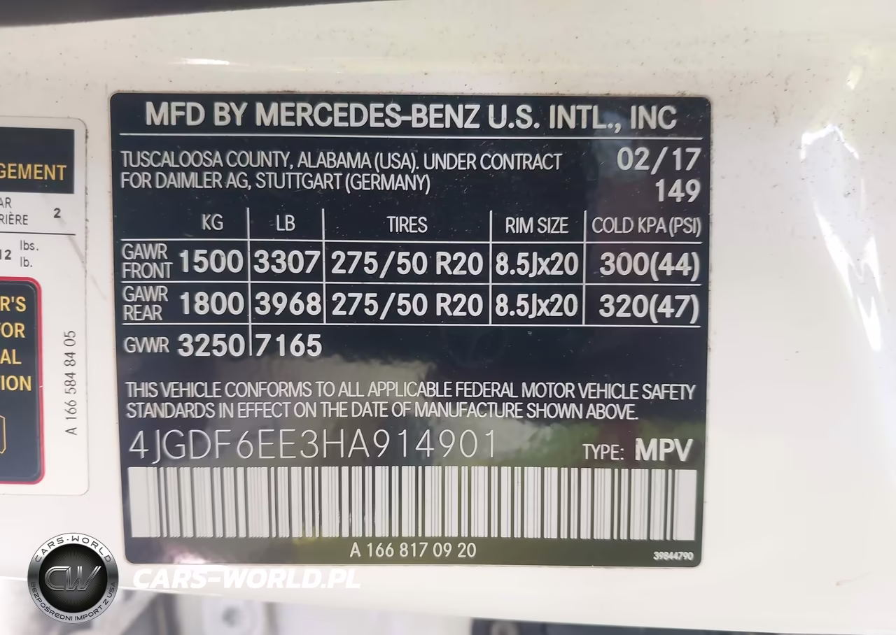 2017 Mercedes-Benz Gls 450 4Matic VIN:4JGDF6EE3HA914901 - 9
