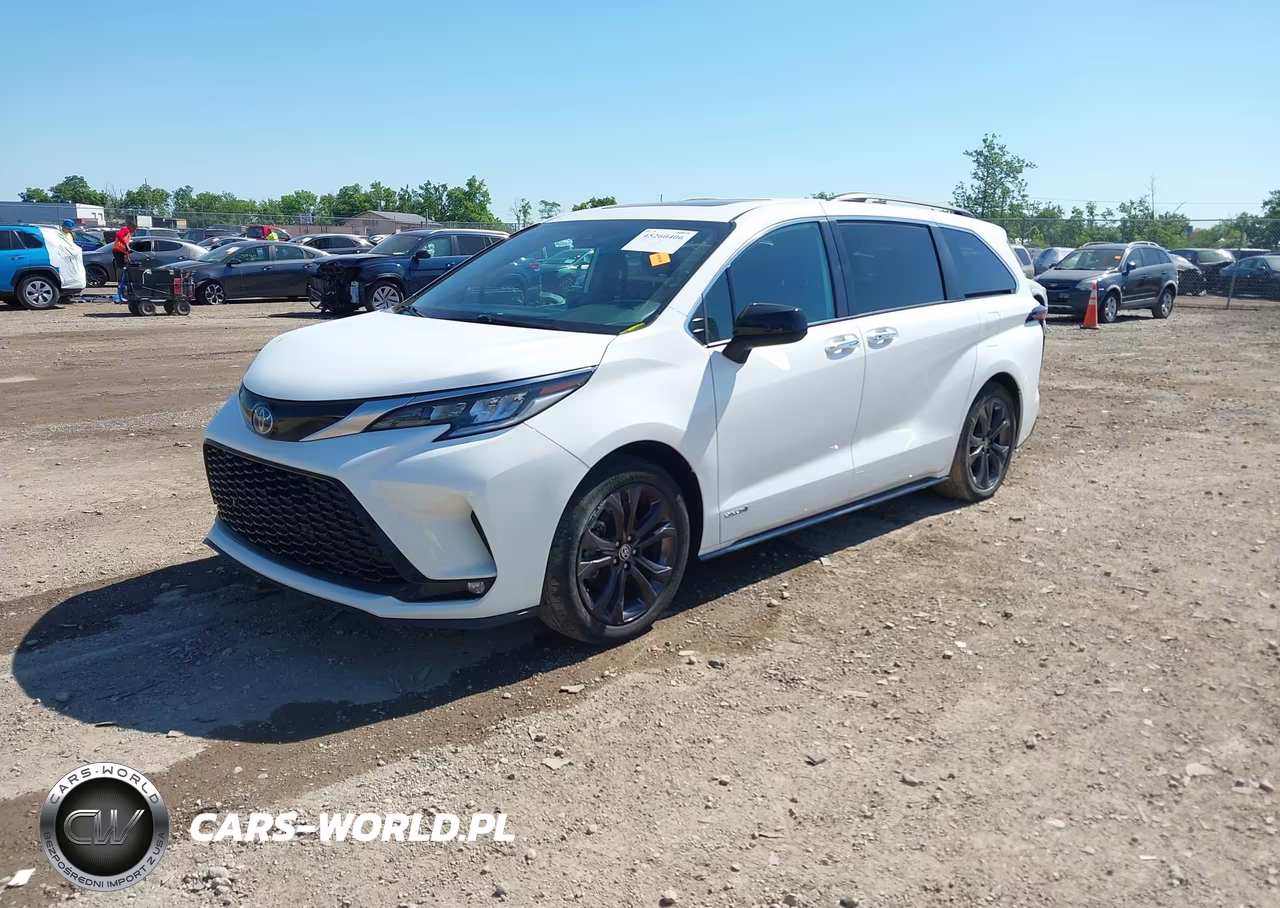 2021 Toyota Sienna Xse VIN:5TDDRKEC9MS024936 - 2