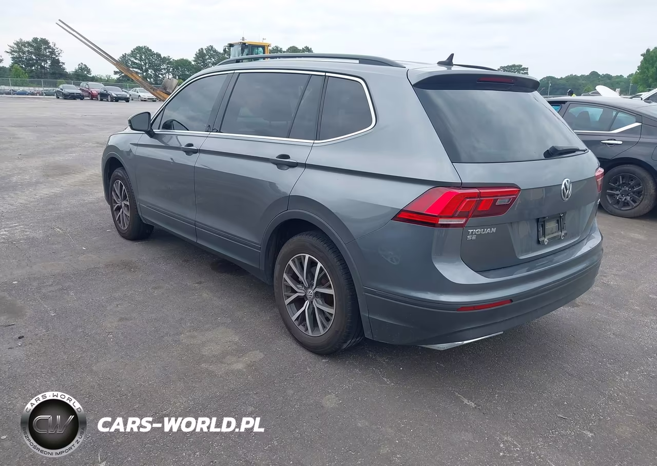 2019 Volkswagen Tiguan 2.0T Se-2.0T Sel-2.0T Sel R-Line-2.0T Sel R-Line Black VIN:3VV2B7AXXKM056665 - 3