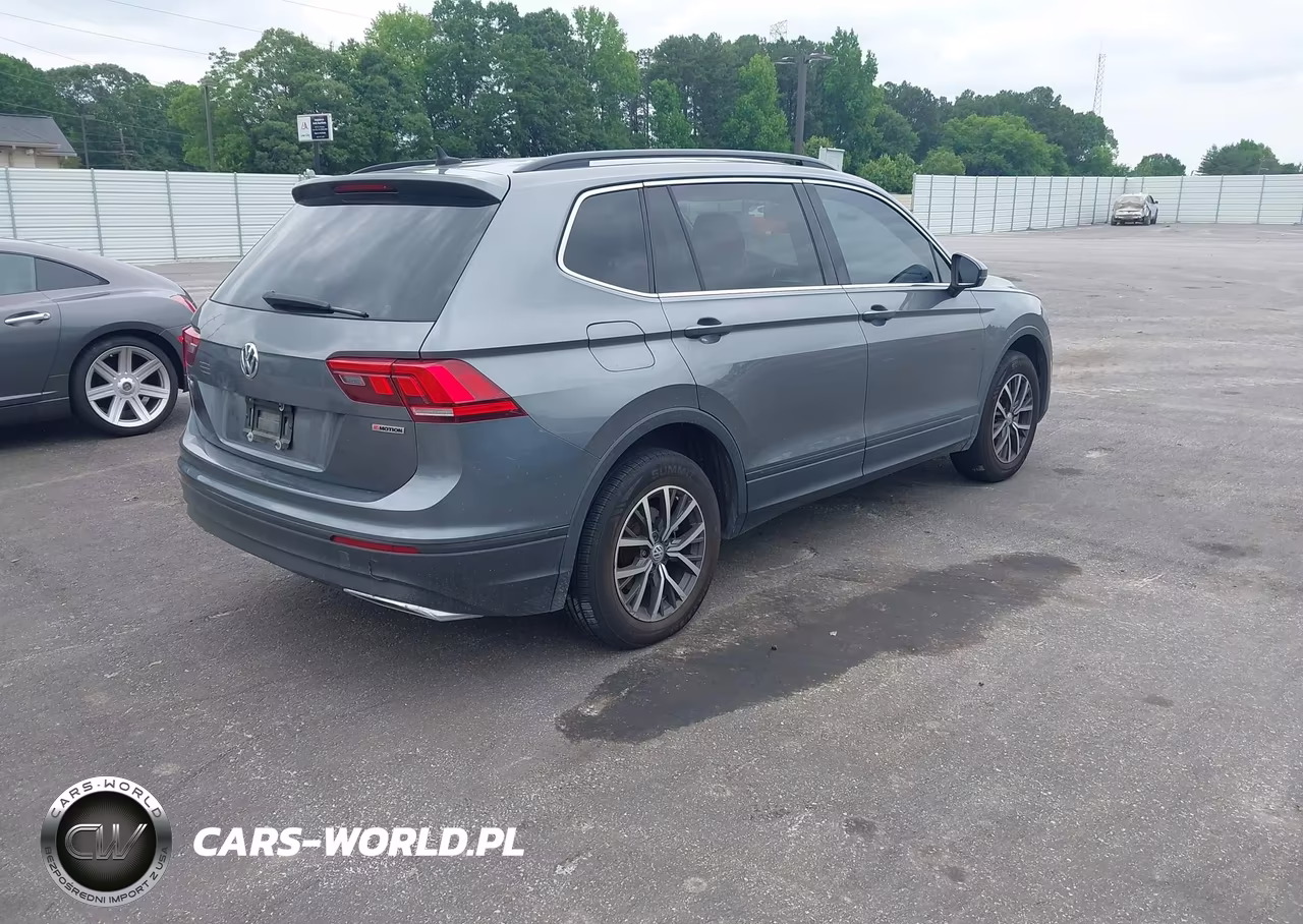 2019 Volkswagen Tiguan 2.0T Se-2.0T Sel-2.0T Sel R-Line-2.0T Sel R-Line Black VIN:3VV2B7AXXKM056665 - 4