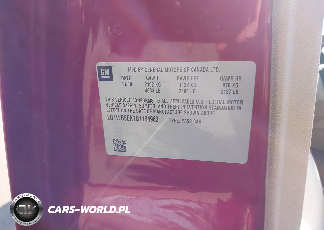 2011 Chevrolet Impala Lt VIN:2G1WB5EK7B1184963 - 9