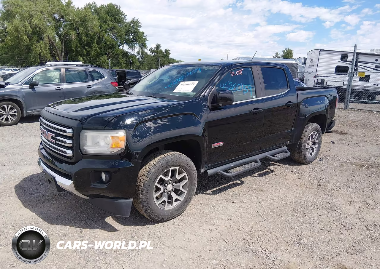 2017 GMC Canyon Sle VIN:1GTG6CEN0H1215130 - 2
