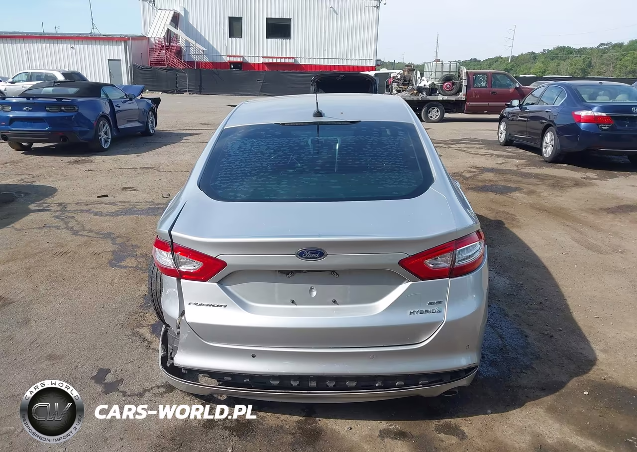2016 Ford Fusion Hybrid Se VIN:3FA6P0LUXGR340776 - 16
