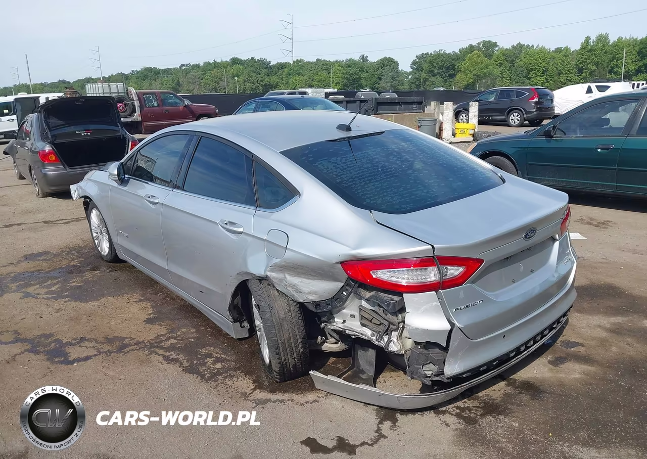 2016 Ford Fusion Hybrid Se VIN:3FA6P0LUXGR340776 - 3