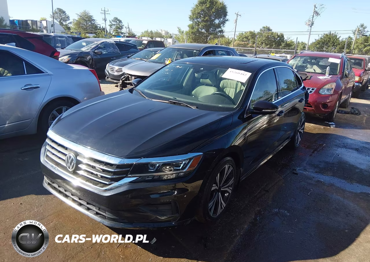 2020 Volkswagen Passat 2.0T Sel VIN:1VWCA7A36LC016702 - 2