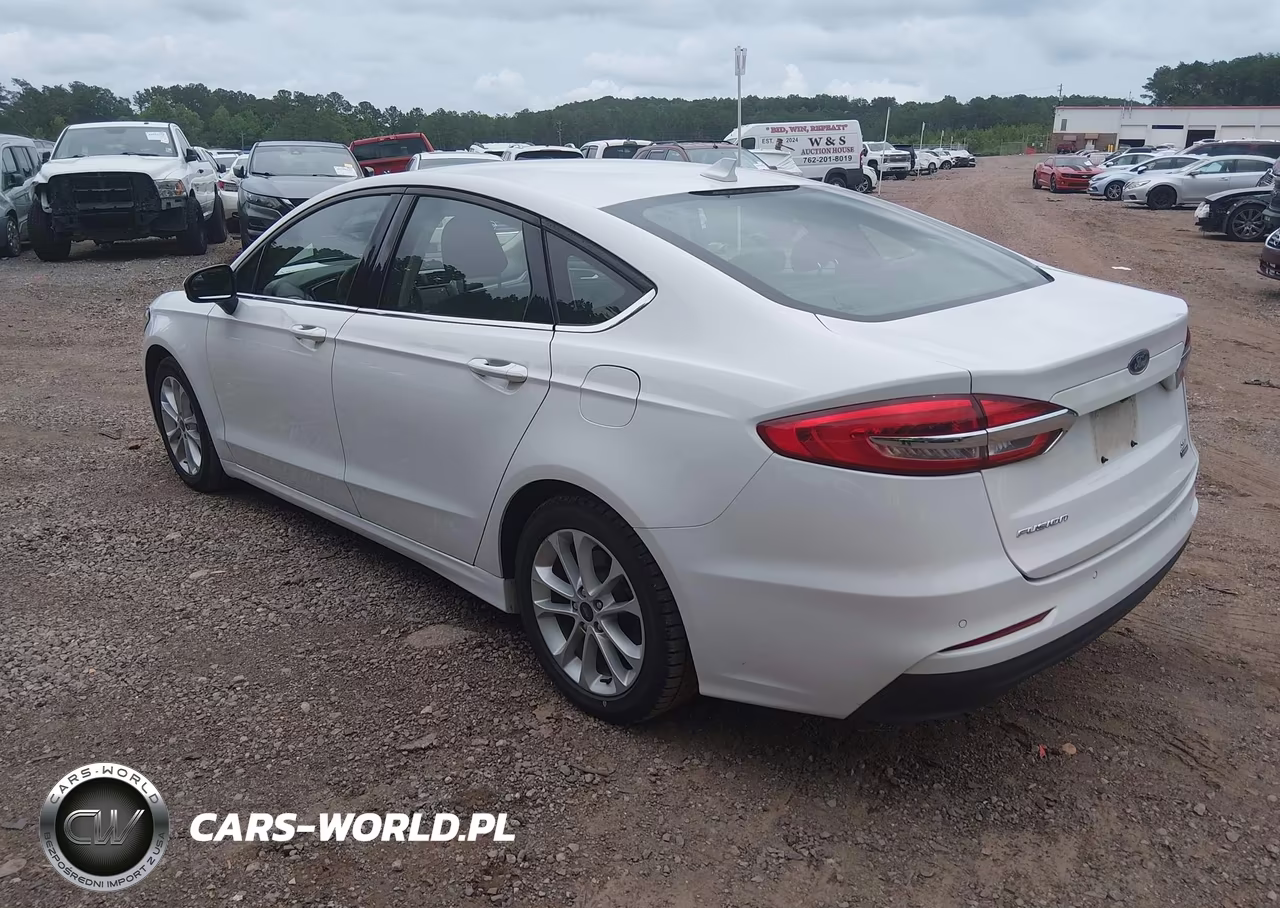 2020 Ford Fusion Hybrid Se VIN:3FA6P0LU2LR231416 - 3