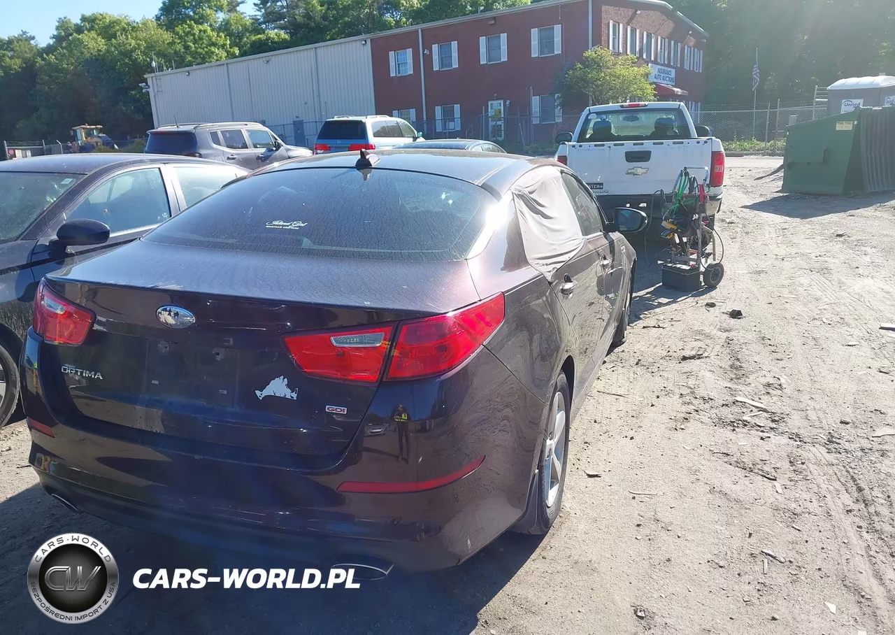 2014 Kia Optima Lx VIN:5XXGM4A76EG288666 - 4