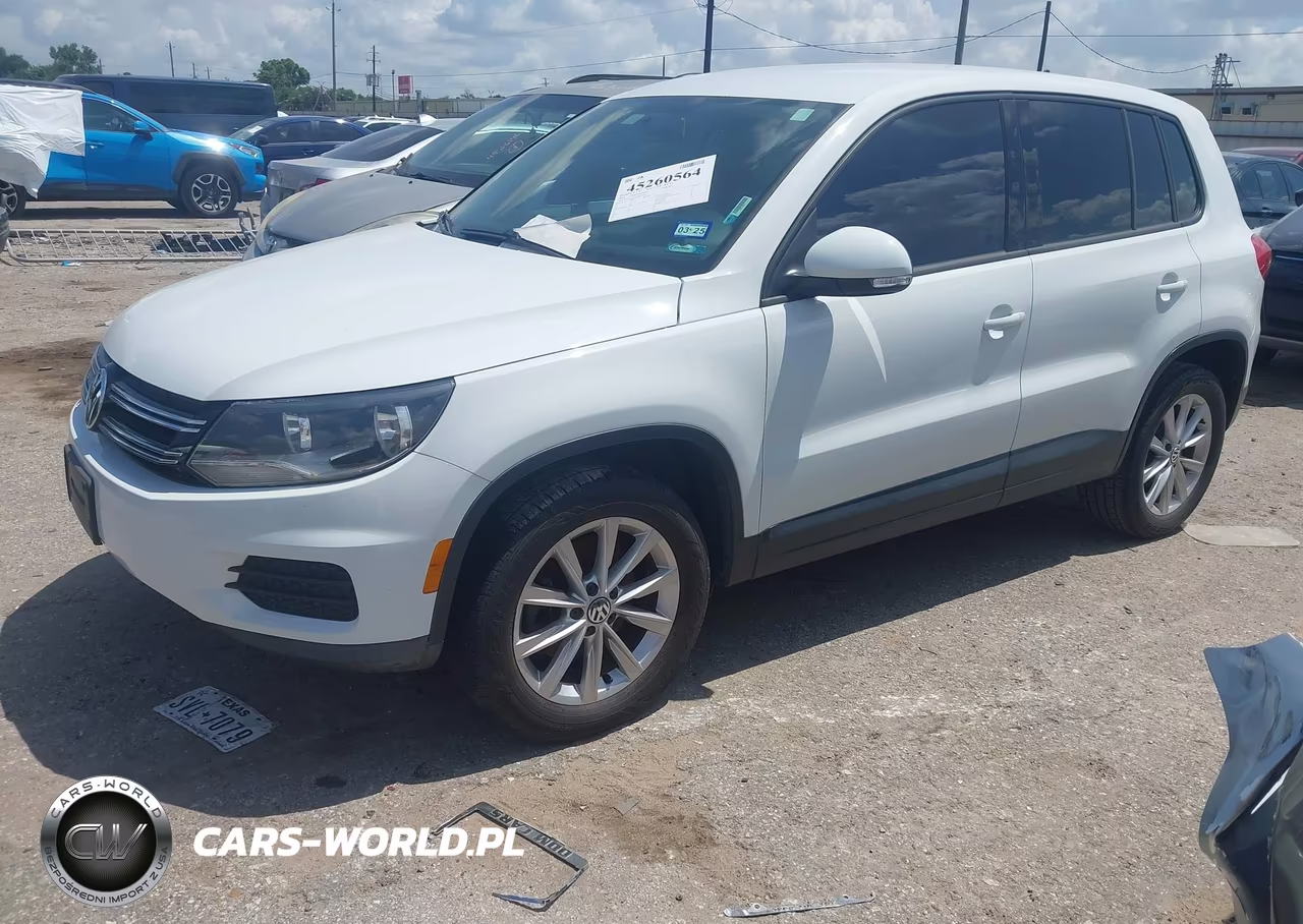 2014 Volkswagen Tiguan Se VIN:WVGAV3AX1EW608922 - 2