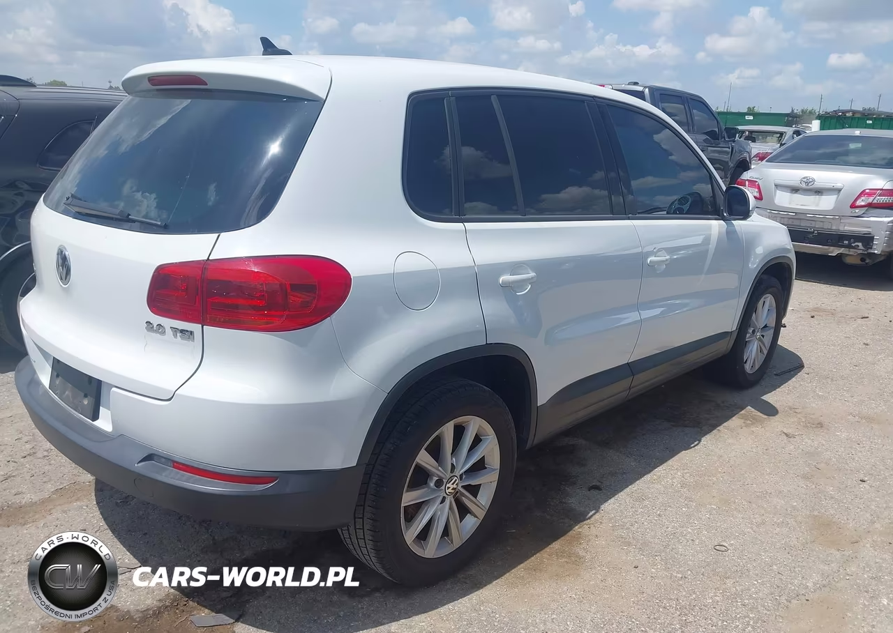 2014 Volkswagen Tiguan Se VIN:WVGAV3AX1EW608922 - 4