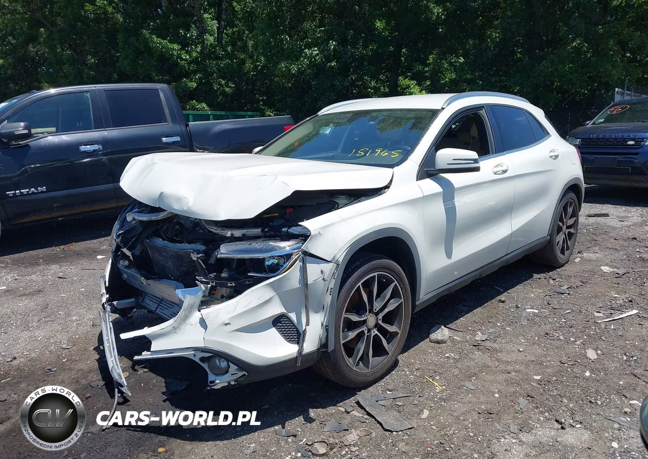 2015 Mercedes-Benz Gla 250 VIN:WDCTG4EB2FJ181965 - 2